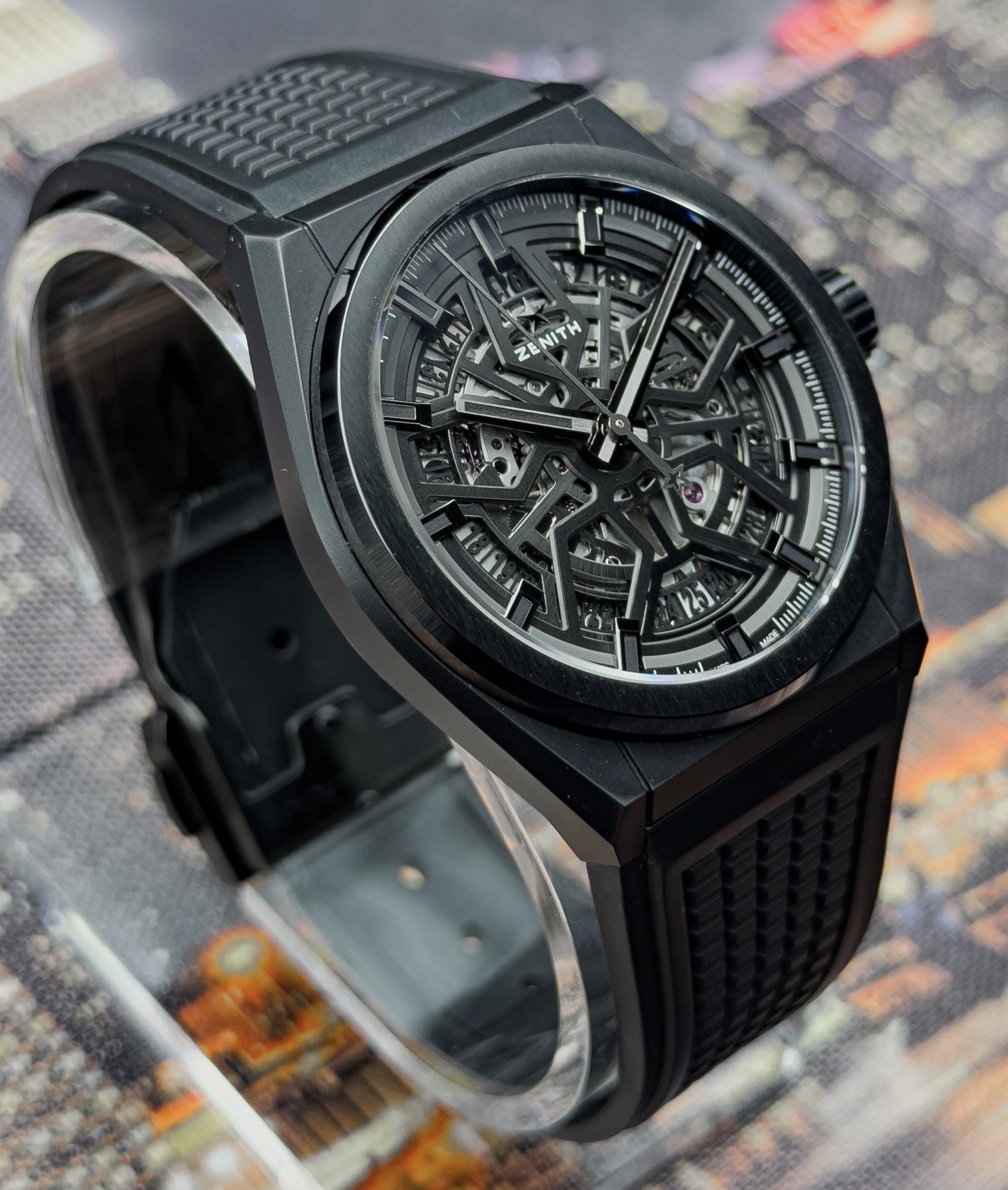Zenith Defy Men’s Black Watch – 49.9000.670/77.R782