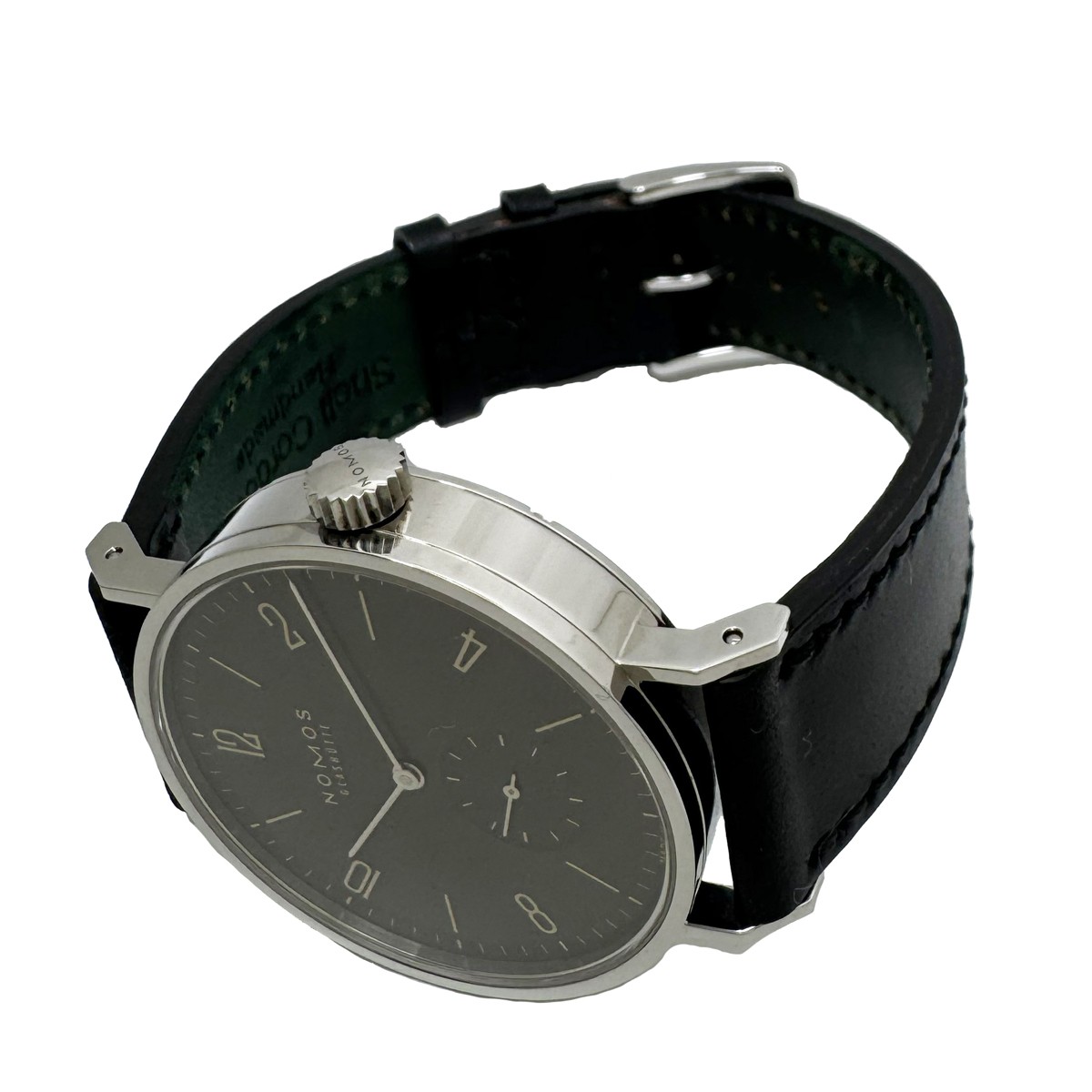 NOMOS Tangomat Ruthenium 603 Automatic 38mm Small Seconds Gold Brown Dial