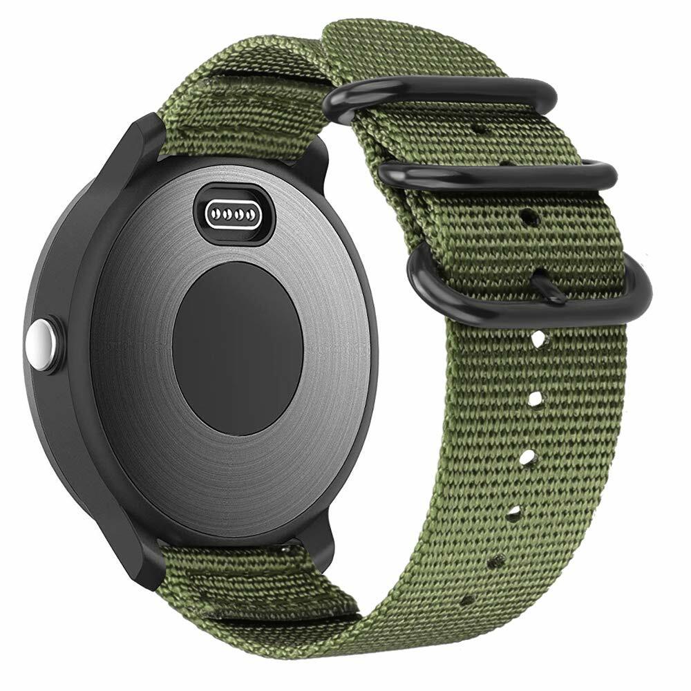 For Garmin Vivoactive 3 / Vivomove HR / Forerunner 245 645 20mm Band Nylon Strap