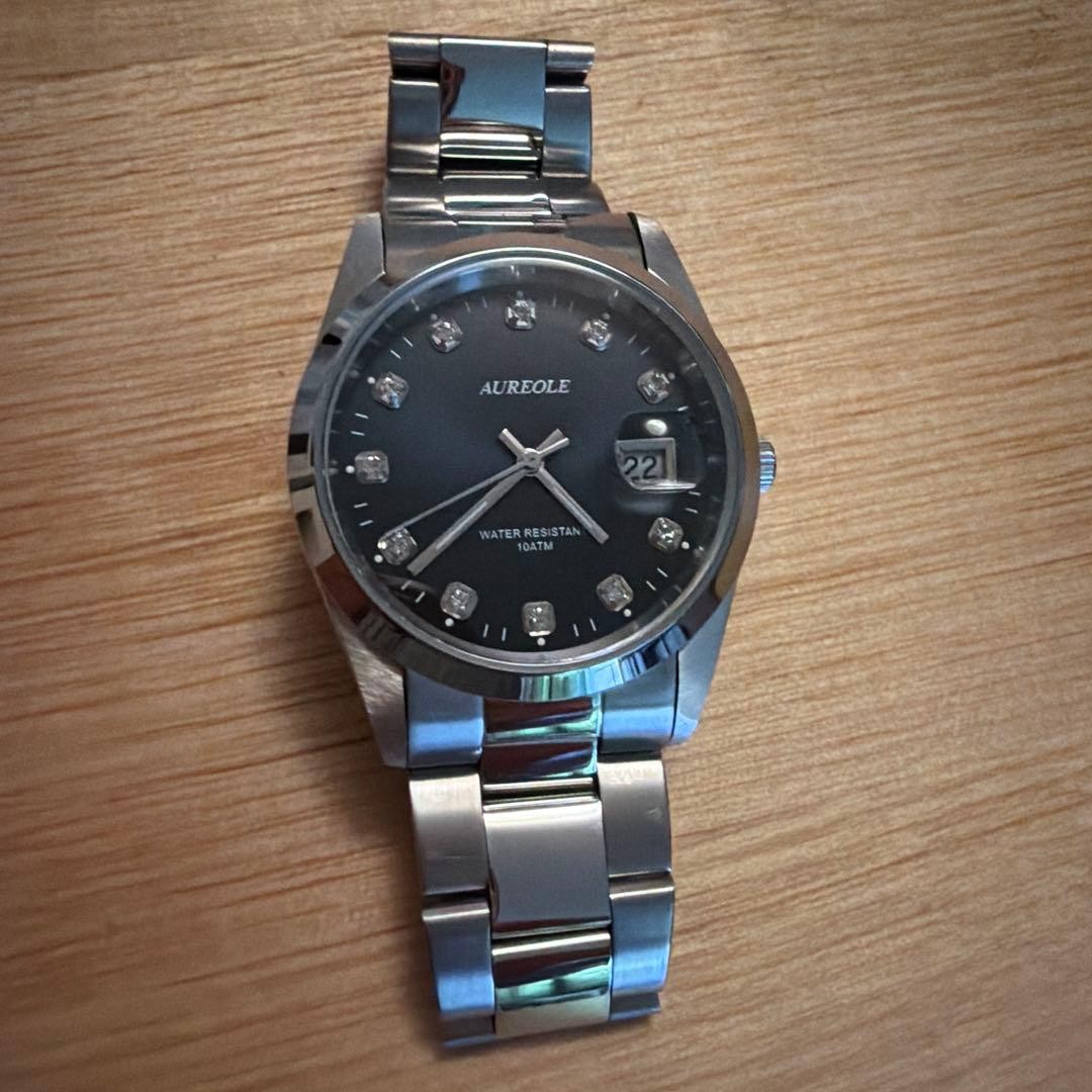 AUREOLE Quartz Watch 10ATM Date Display Sports Watch