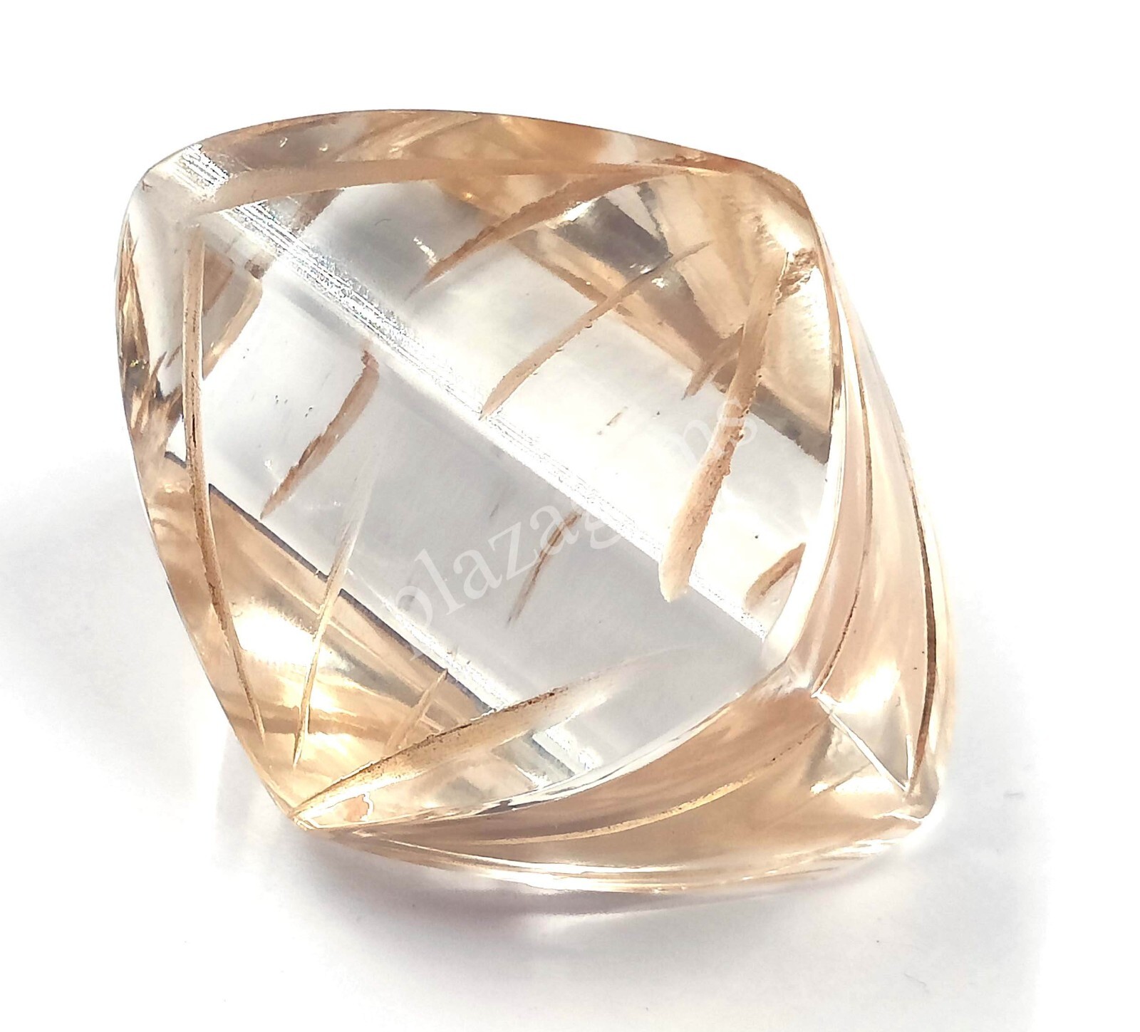 75.22 CT FCOLOR VVS1 CLARITY DIAMOND COLORLESS EGL CERTIFIED RAW LOOSE CVD 5ATK