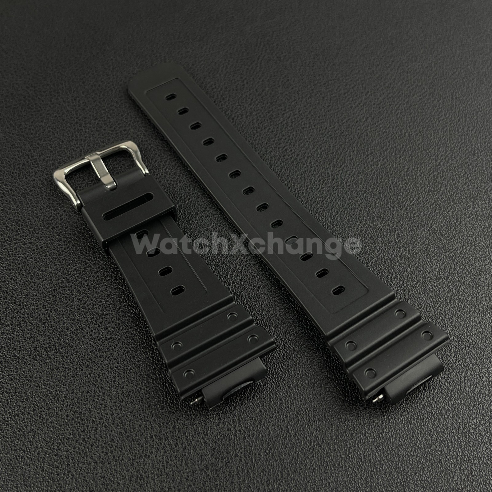 Black Watch Strap For G-SHOCK Replacement Rubber Band CASIO GA2100 GA2110 16mm