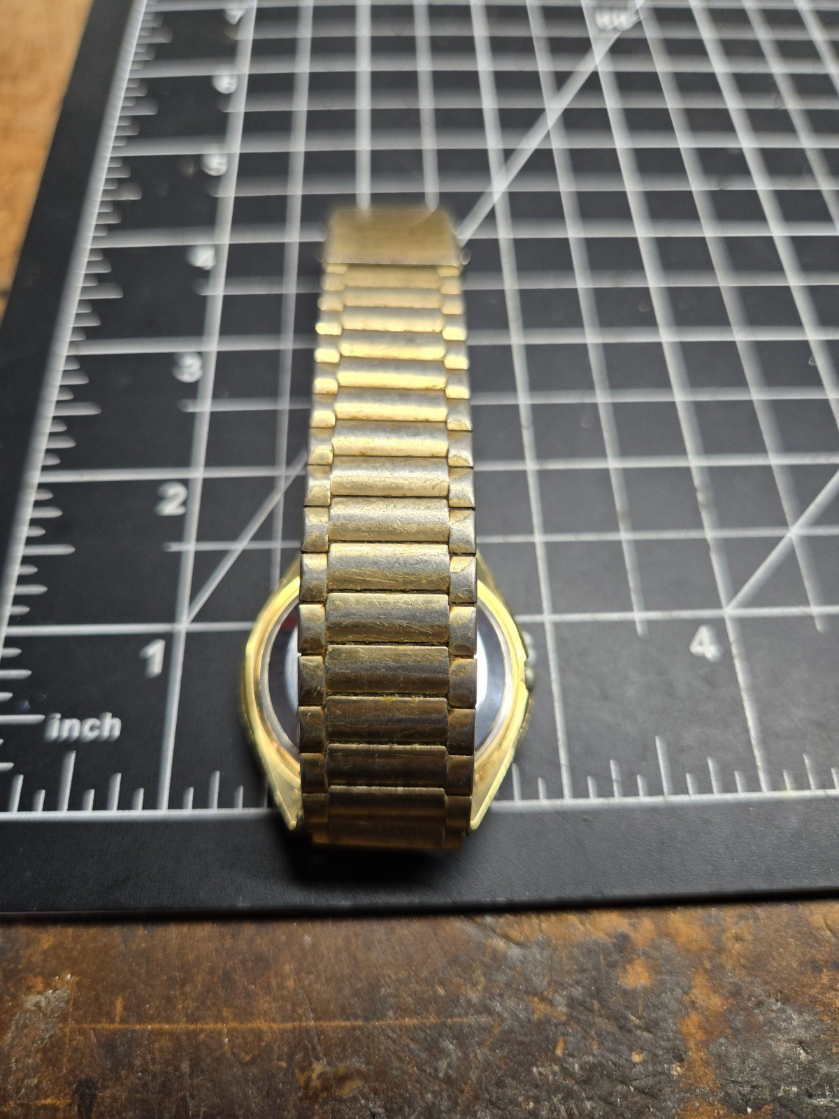 vtg seiko gold tone 5606 7010 automatic 25j 10k rgp band selfwinding