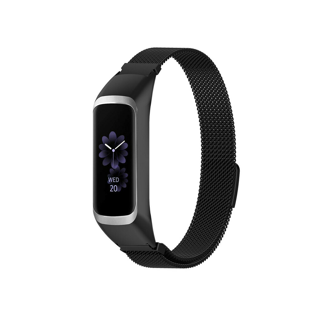 Metal Stainless Steel Band Buckle Wrist Strap for Samsung Galaxy Fit 2 Bracelet