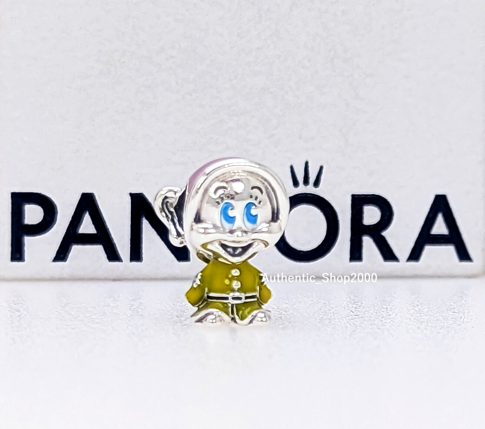 New 100% Authentic PANDORA x Disney Snow White Dopey Dwarf Charm 793749C01