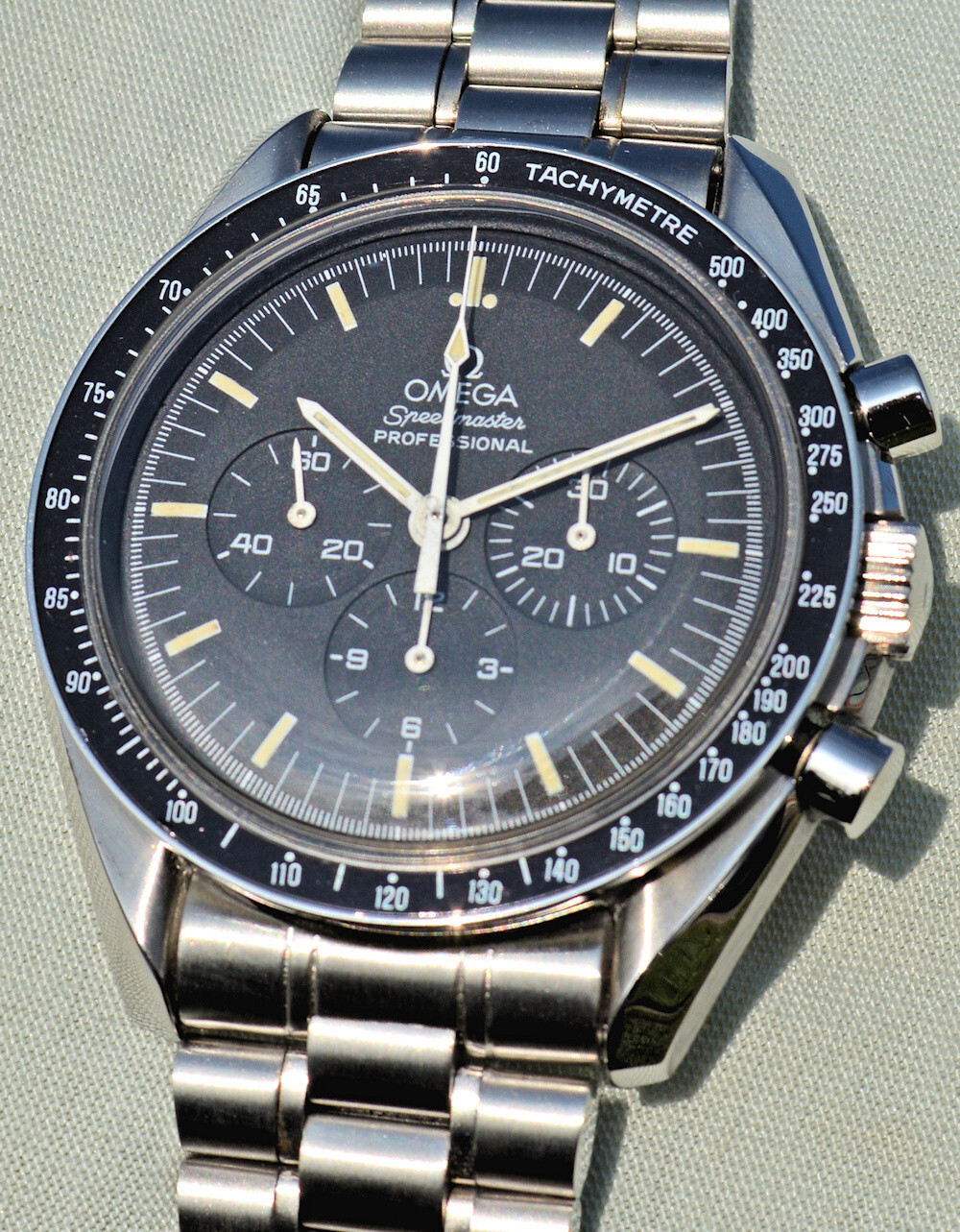 OMEGA Speedmaster Moonwatch Chrono 861 Time Machine 1991 With Extract Original &