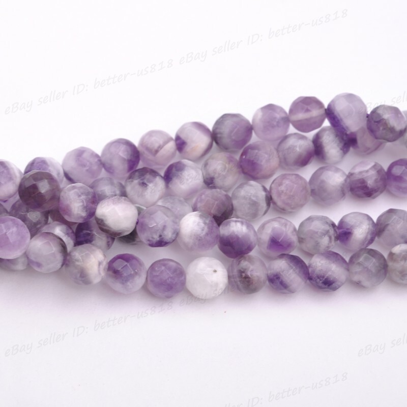 Wholesale Natural Gem Surface Round spaced Loose Beads 4mm 6mm 8mm 10mm