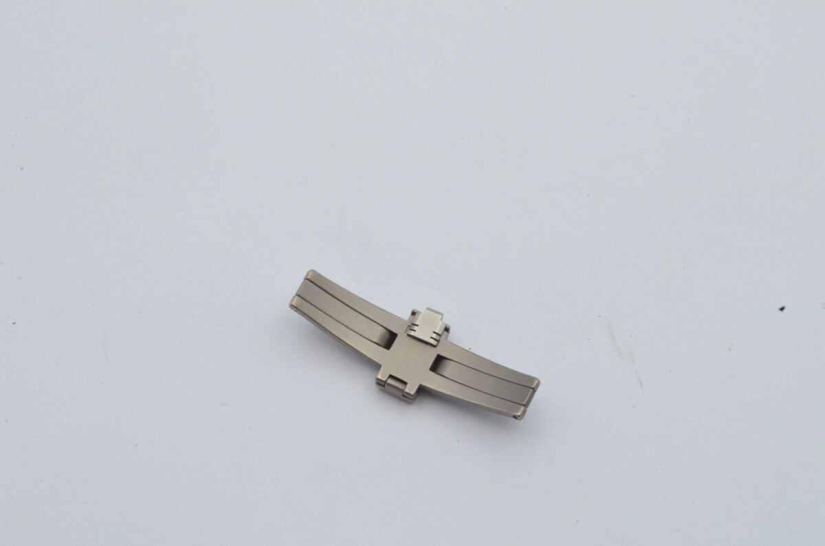 Omega Polaris Damen Faltschließe Titan 17Mm Schön Deployment Clasp