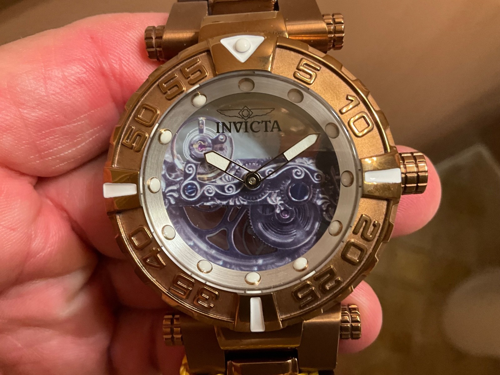 INVICTA SUBAQUA NOMA I BLUEPRINT PROTOTYPE MODEL 50787 READ DESCRIPTION!!!