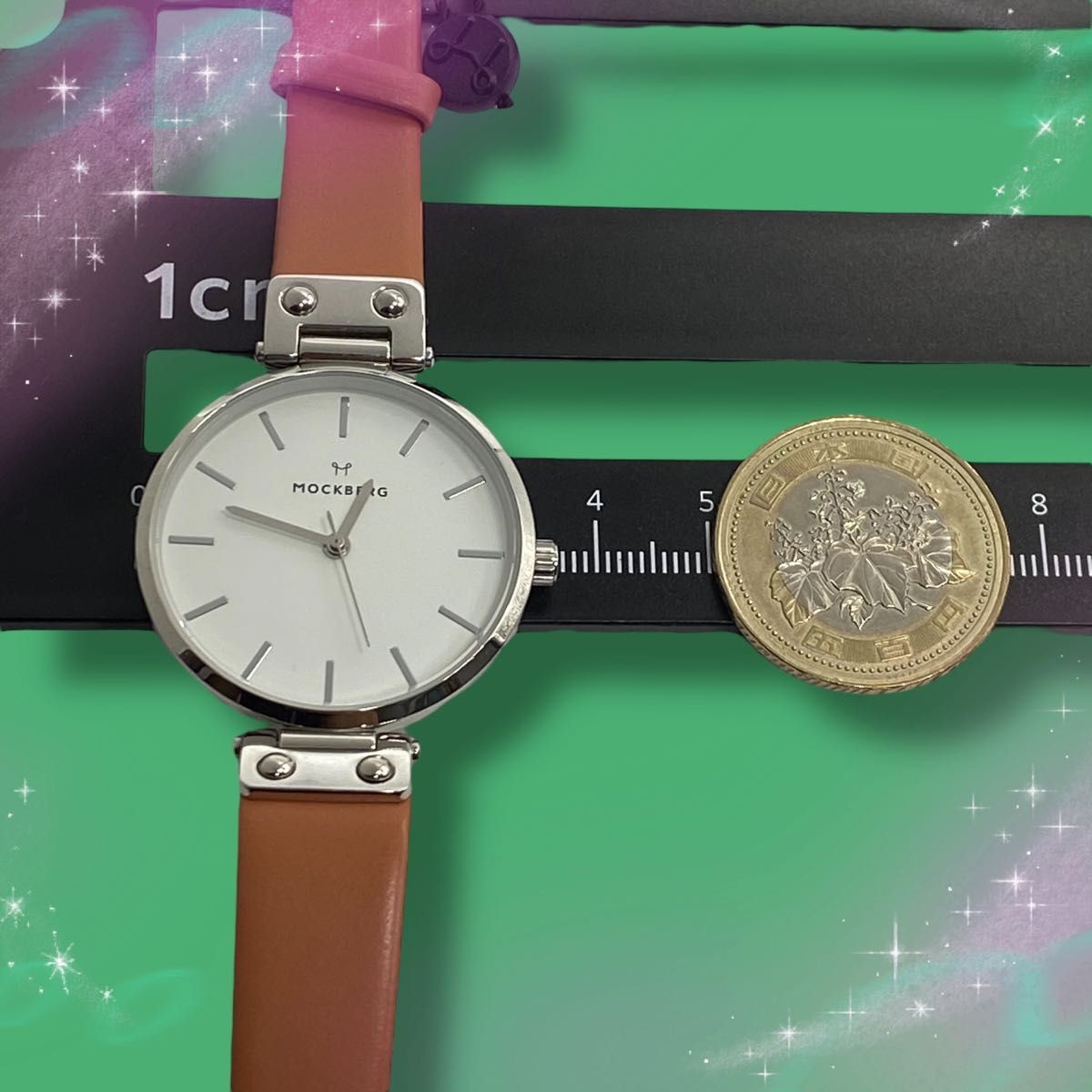 Item Working Mockberg Ladies’ Watch Quartz Brown Strap