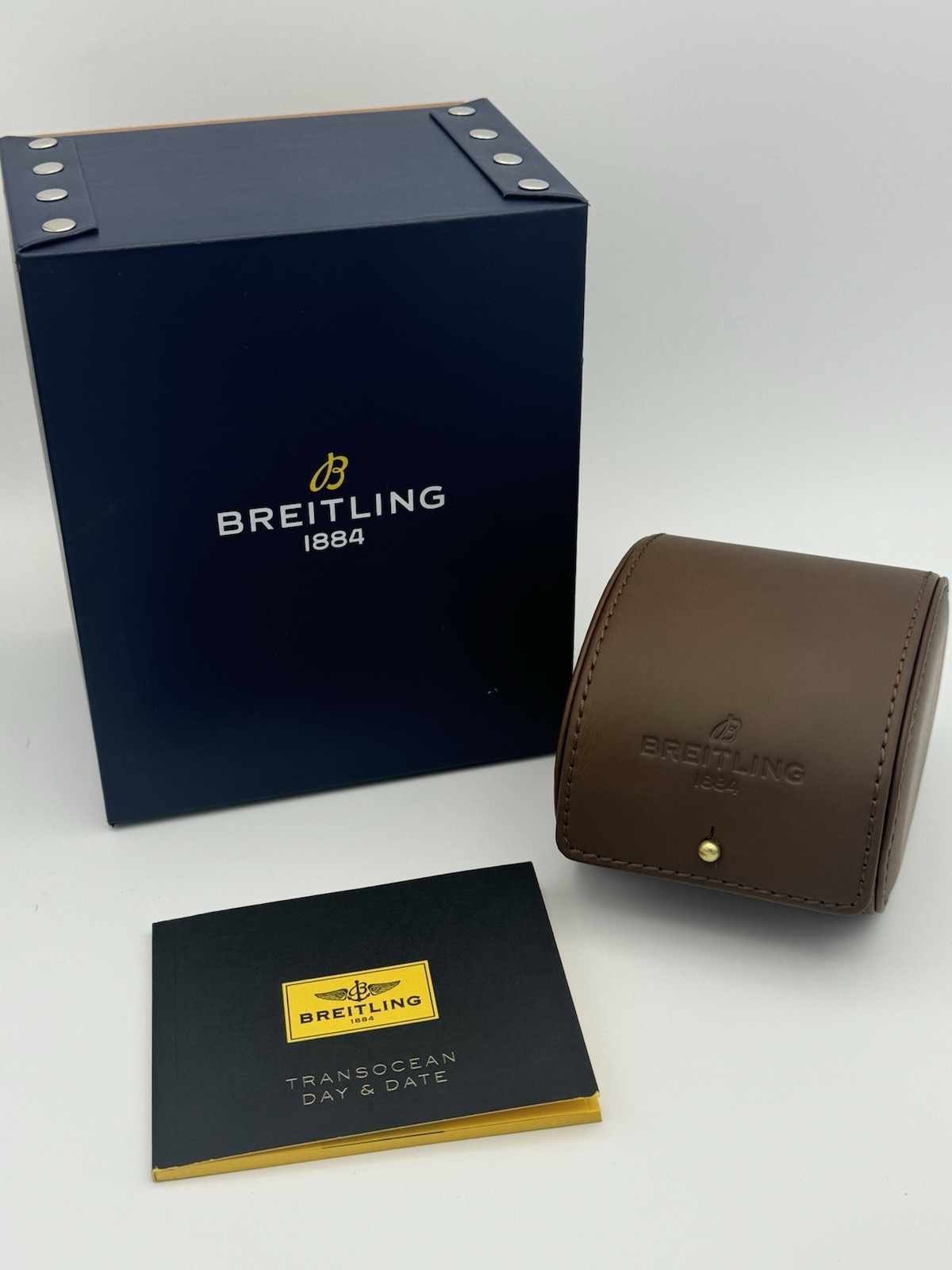 BREITLING TRANSOCEAN DAY & DATE! A45310!