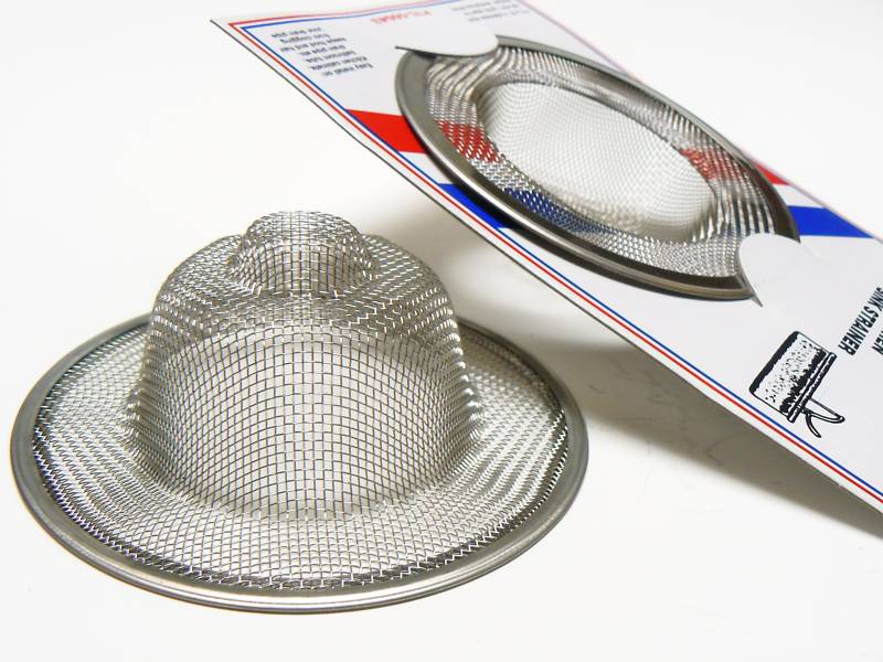 Strainer Kitchen Sink Trap Mesh Sieve Catch Stainless Keeps Drains from Clogging