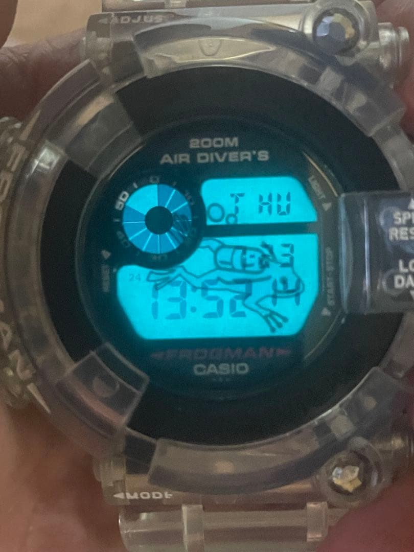 G SHOCK DW 8200 Frogman new exterior short term