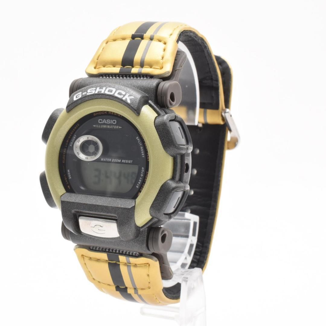 Working condition CASIO G-SHOCK men’s green digital watch 332 NEW