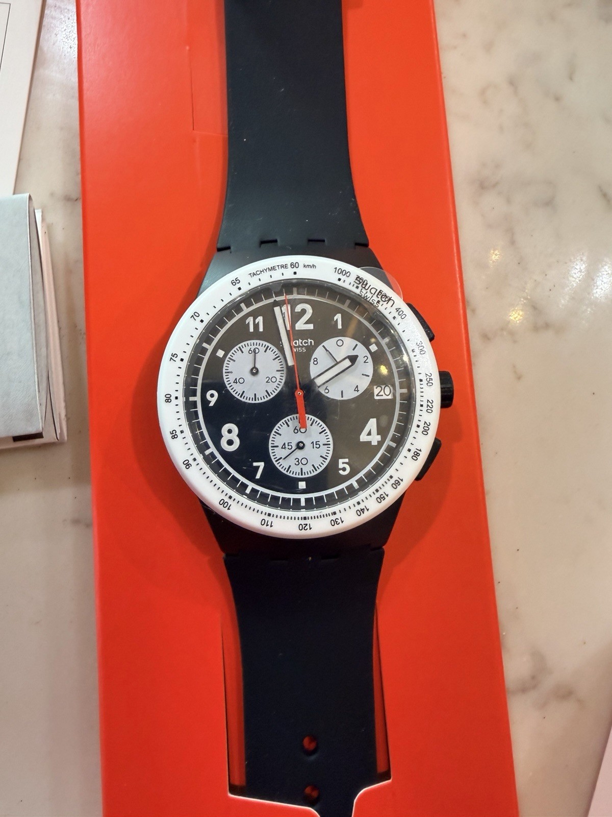 Swatch Nothing Basic About Black Watch (New)