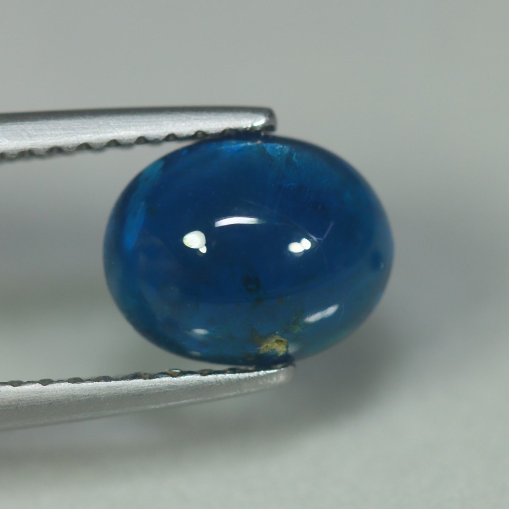 2.00 Cts_Ravishing !! Best Color_100 % Natural Unheated Neon Blue Apatite_Brazil