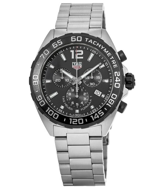 New Tag Heuer Formula 1 Quartz Chronograph Black Men’s Watch CAZ1010.BA0842