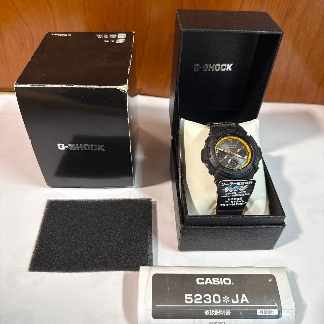 CASIO G-SHOCK Toyota HILUX Limited Collab Tough Solar MB6 Watch AWG-M100SBY-1AJF