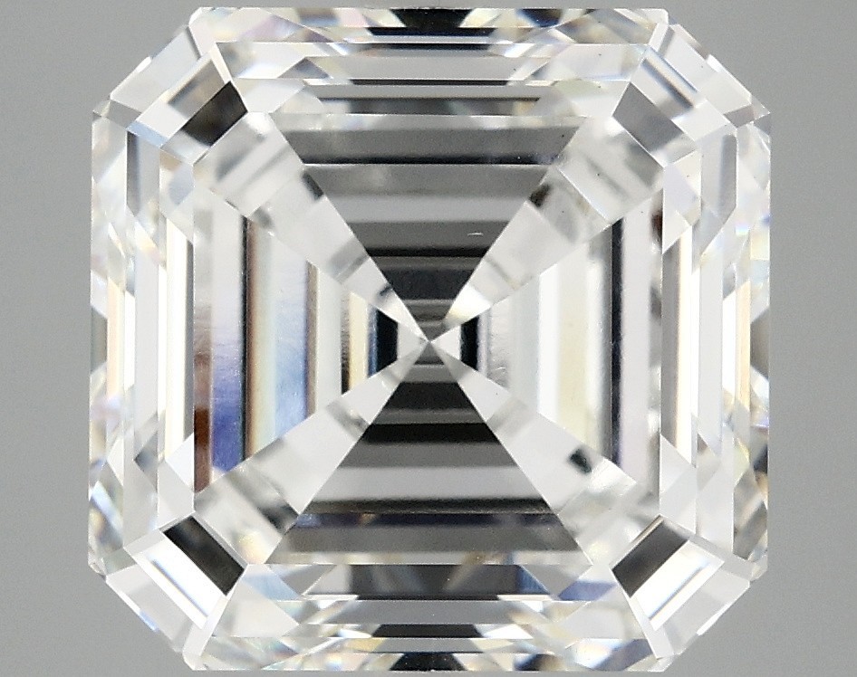 7.67 Cts ASSCHER Cut IGI Certified Lab Grown CVD Diamond F Color VS1 Clarity