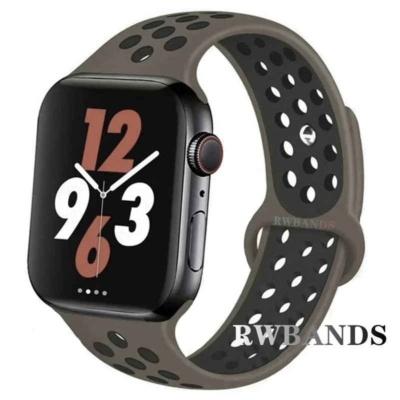 Apple Watch Band 38-46mm Sport Strap Breathable iWatch Series 10 9 8 7 6 SE Gift