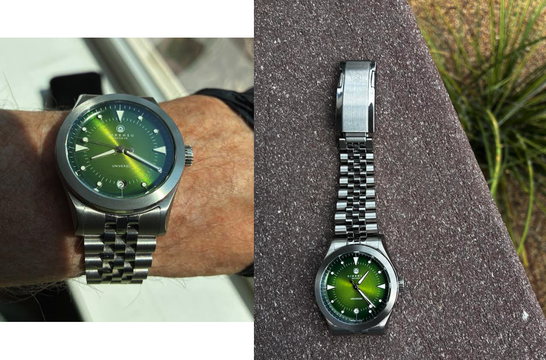 Direnzo DRZ 07 Universo Green Date Swiss Automatic Sellita SW200-1 Full Kit