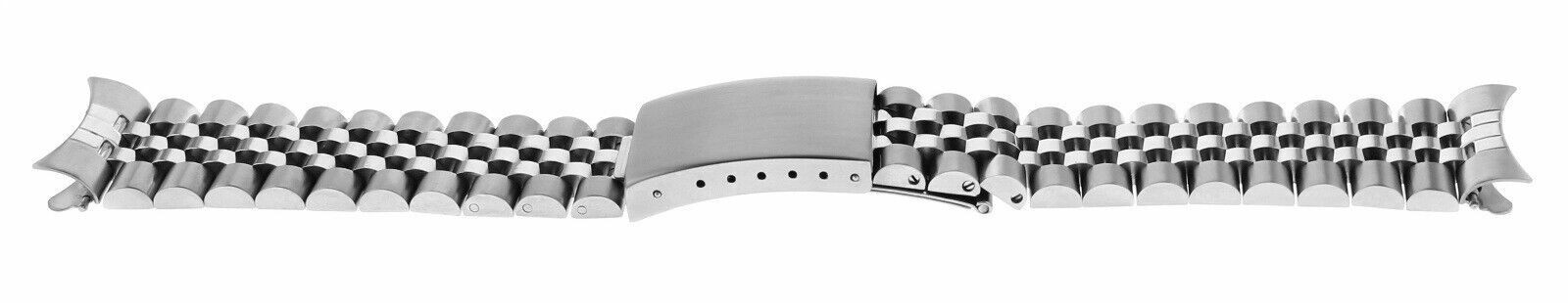 JUBILEE WATCH BAND BRACELET STAINLESS STEEL FOR MEN ROLEX 20MM HEAVY TOP QUALITY