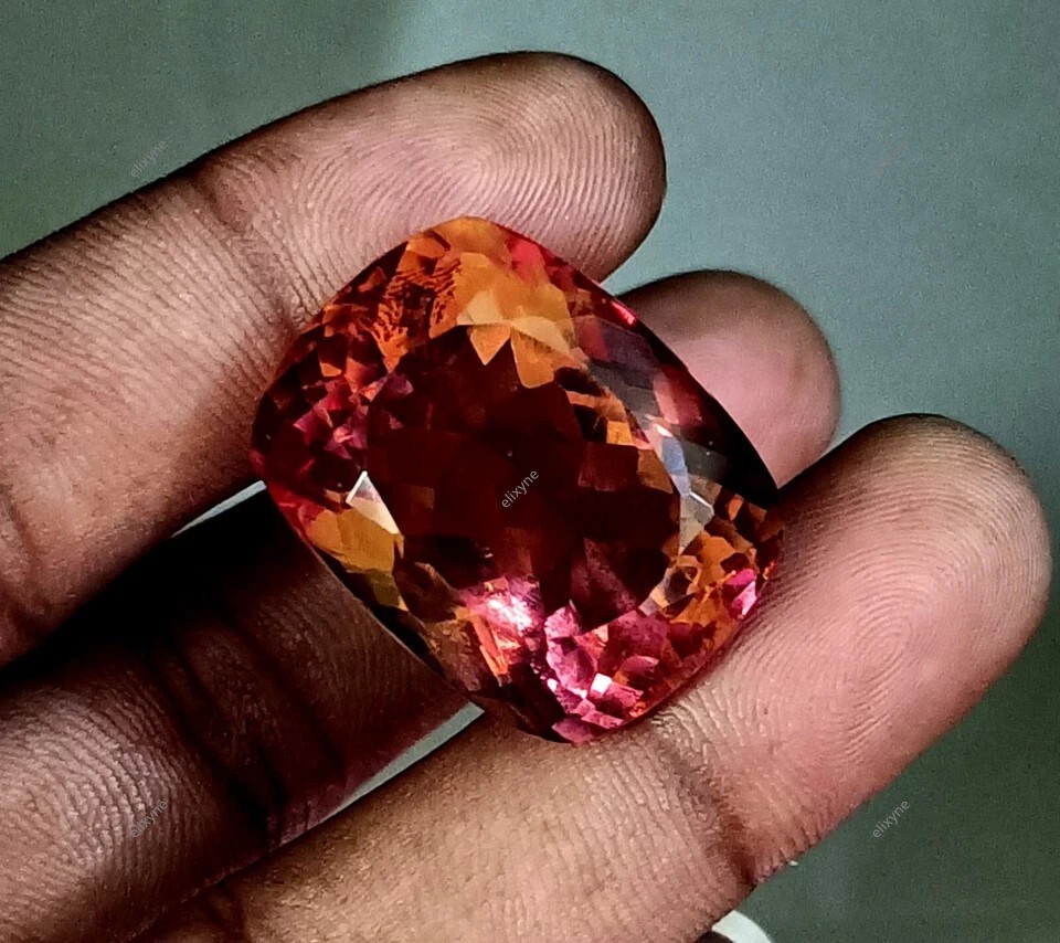 85.80 CT Large 7 Color Change Zultanite Cushion Certified Gemstone Limited Stock