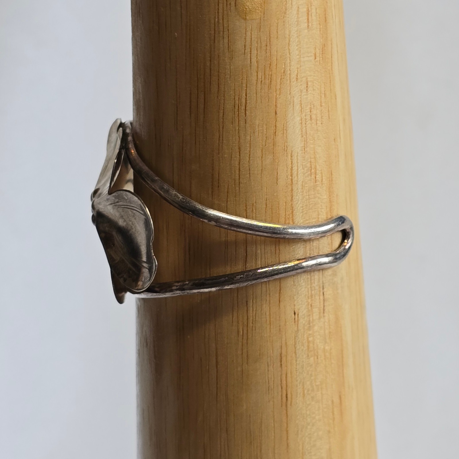 Sterling Silver Bracelet 16.55g Fine Jewelry 6″ Cuff Open End