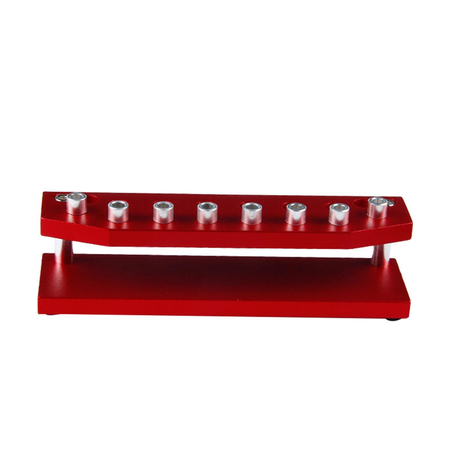 Durable 8 Pack Screwdriver Holder Stand Watch Repairing Tool Aluminum Base