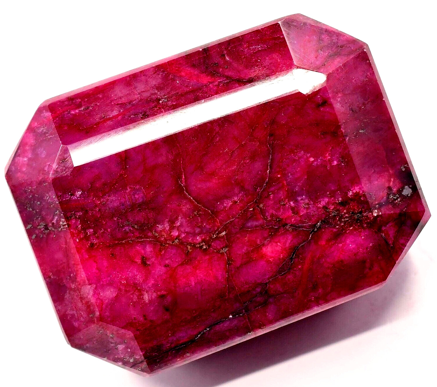 1024.5 Ct Natural Huge Red Ruby Certified Museum Grade Treated Loose Gemstone