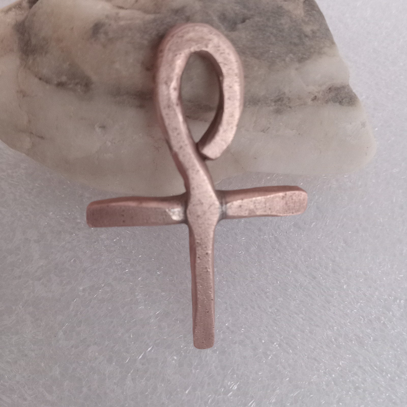 Handmade Copper Ankh Pendant – Egyptian Symbol of Life