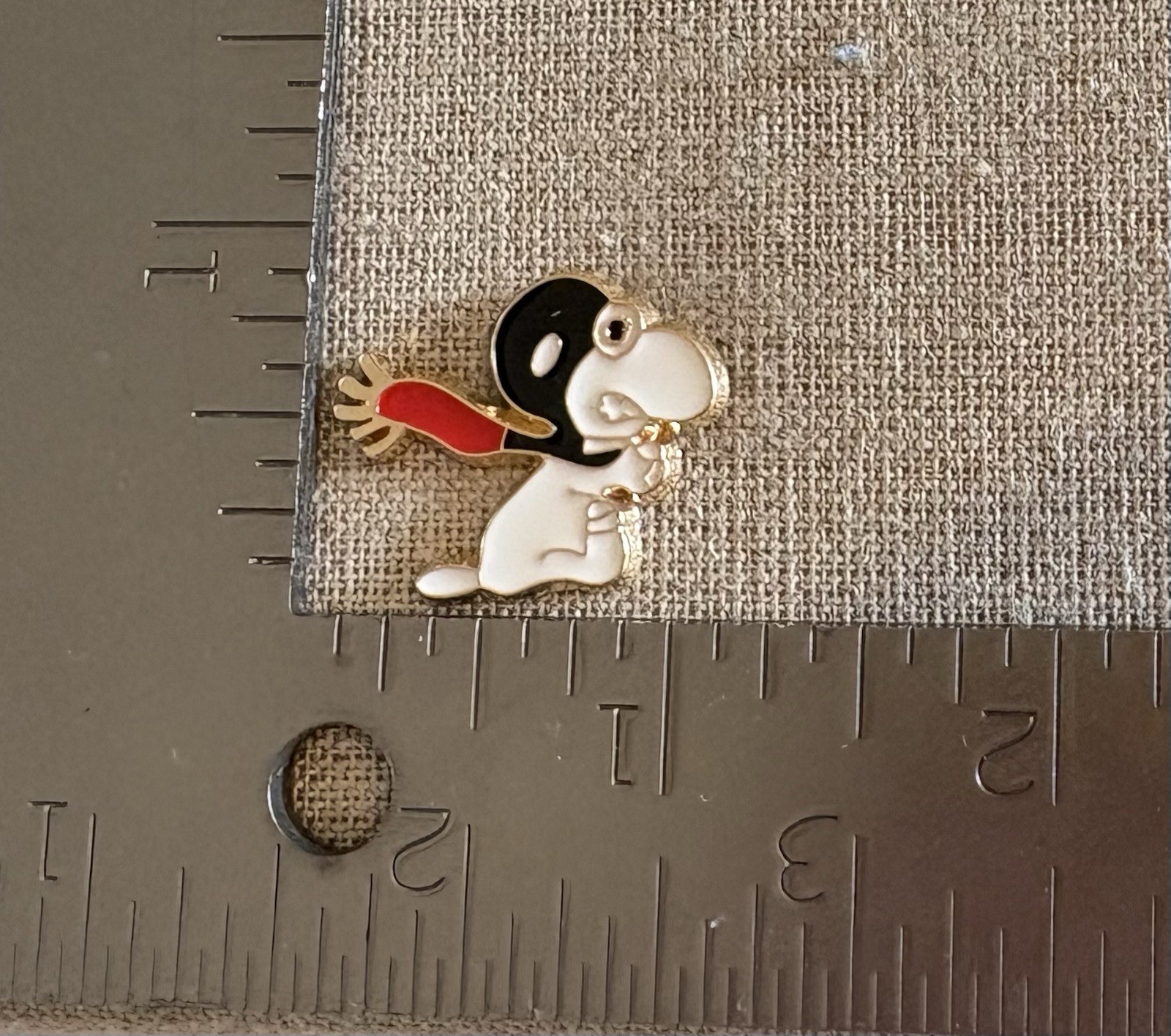 (Set Of 8) Snoopy Peanuts Brooch With Butterfly Clutch Metal Pin Back