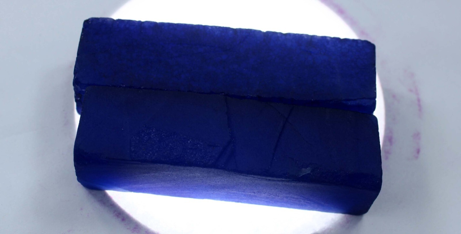 530 Ct Natural Sapphire Huge Rough Earth Mined Certified Blue Loose Gemstone