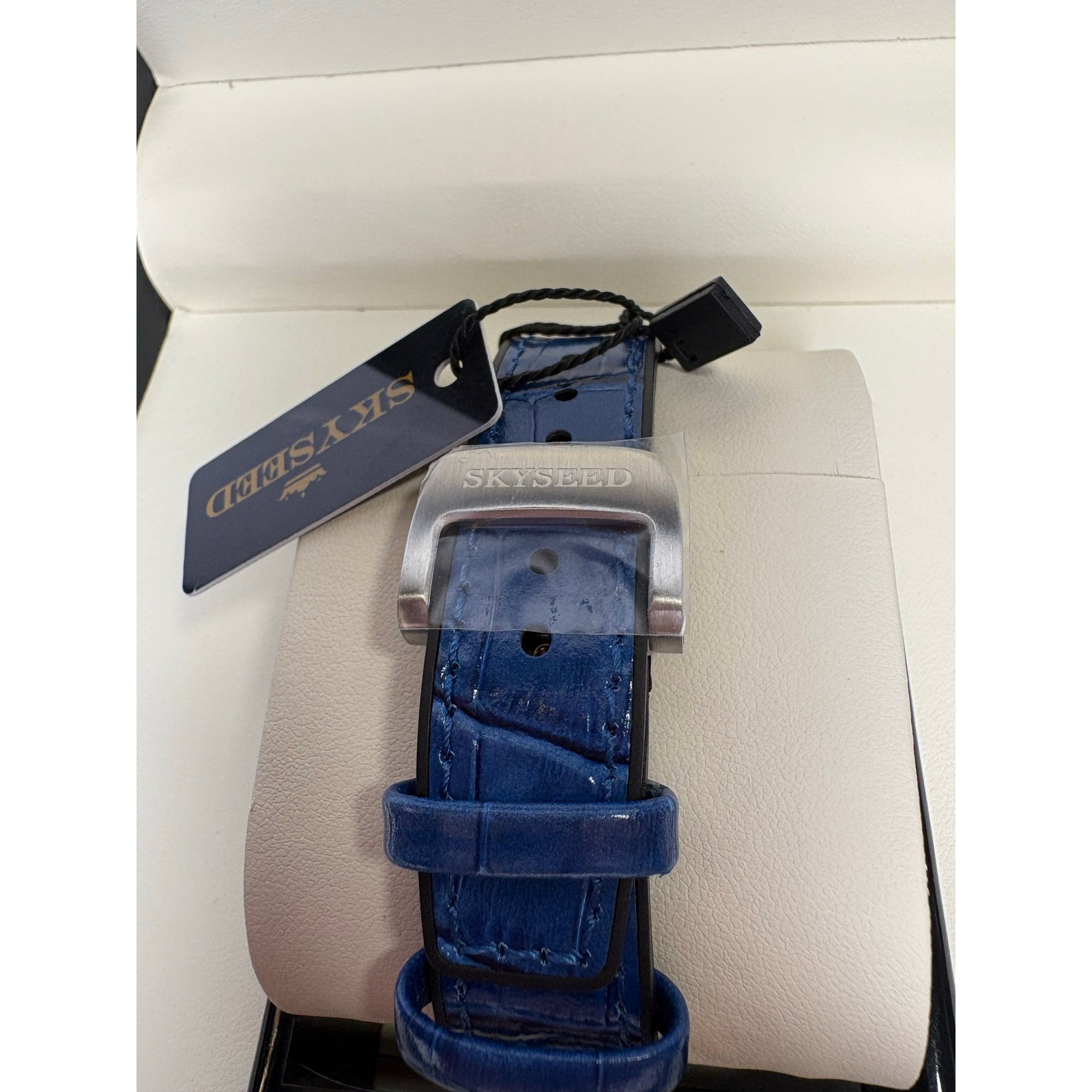 Stunning Skyseed Blue Zodiac Automatic Unisex Watch – New!