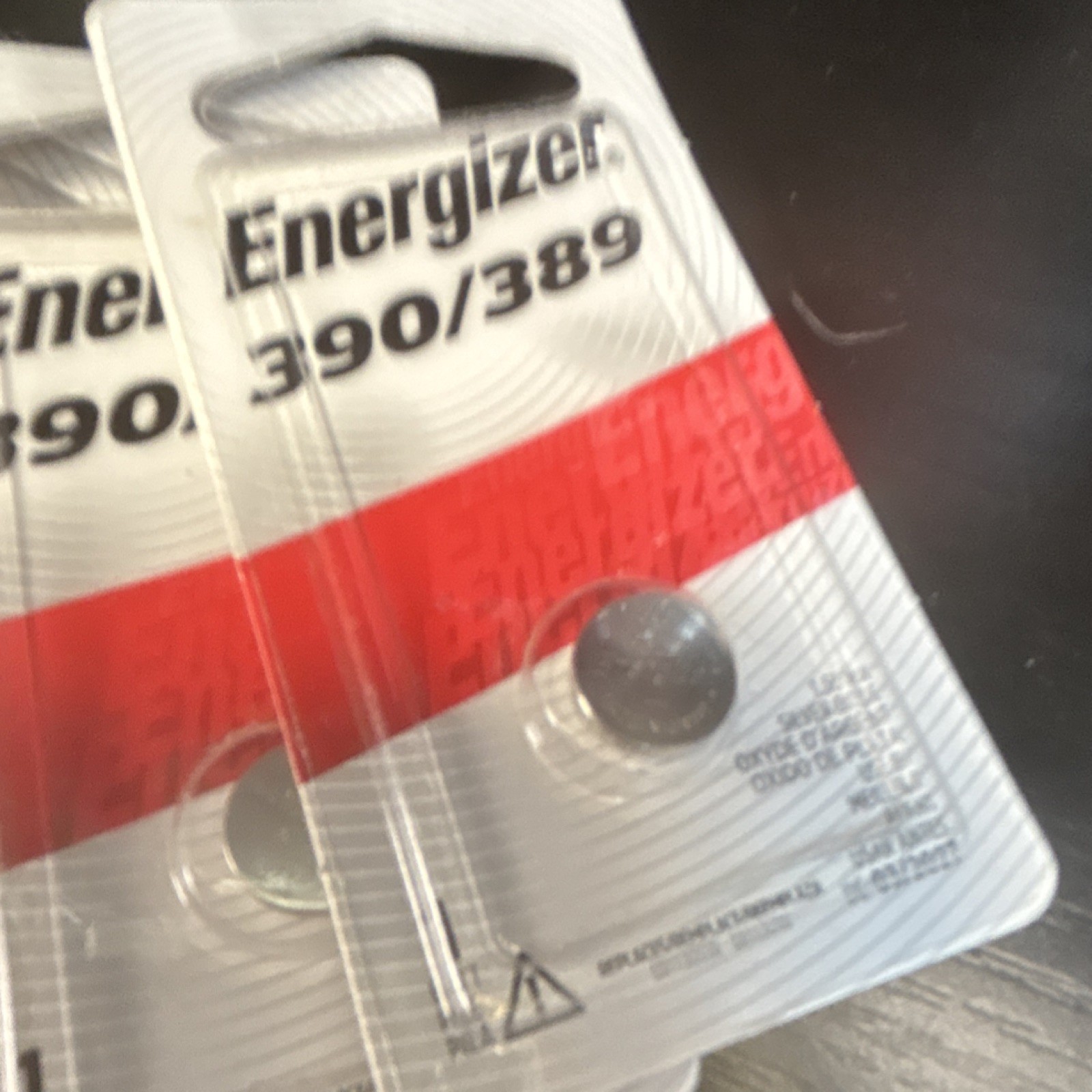 LOT 12 Packs New Energizer 390/389 Silver Oxide Watch Battery Coin Cell Button