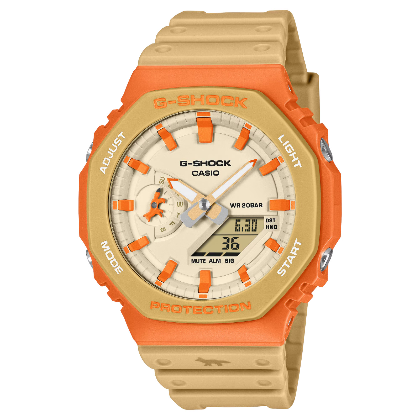 CASIO G-SHOCK x MAISON KITSUNE GA-2110MK-5AJR 2100 Series Japan New