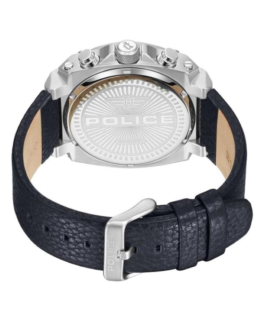 POLICE Men Analog Quartz Casual Watch Classic Dress Blue Dial Waterproof Round 4