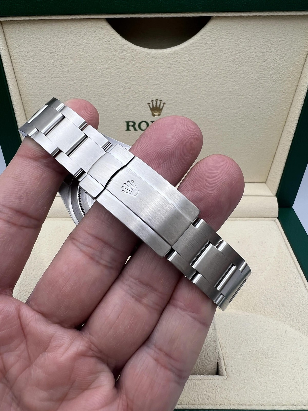 Rolex Oyster Perpetual 39mm 114300 Custom Celebration Dial Box Set (124300 style