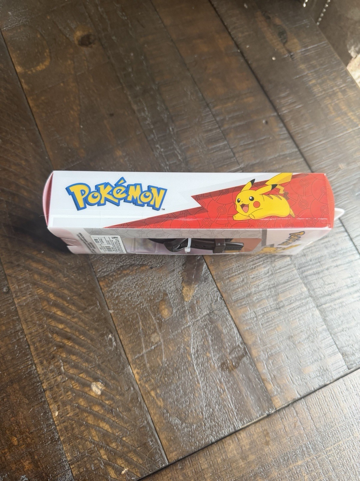 Pokémon Pikachu Kids Digital Wristwatch LCD Display Flashing Lights Red/Black