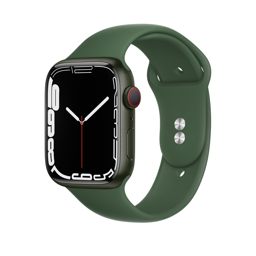 Silicone Sport Band for Apple Watch 11 10 9 8 7 6 5 4 SE 3 2 40/44/41/45/42/46mm