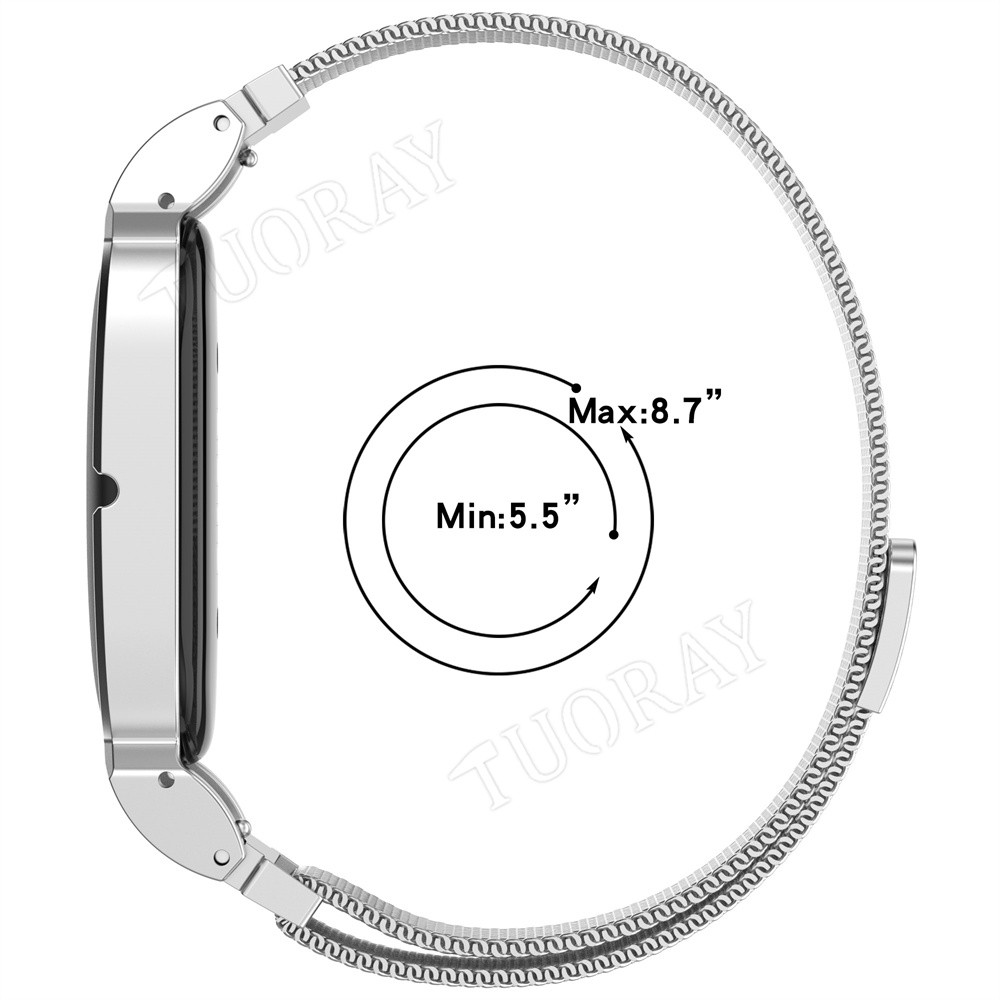 Stainless Steel Metal Adjustable Strap For Google Fitbit Air Replacement Band