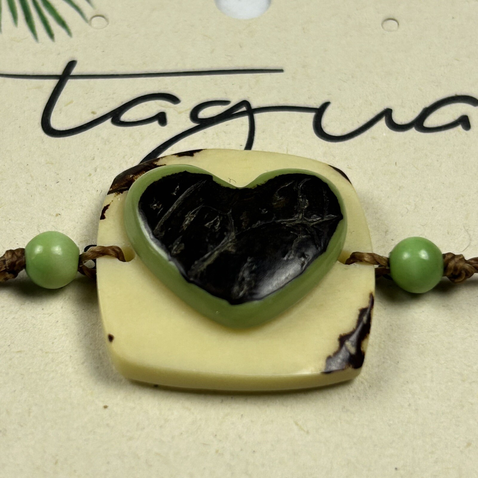 Fair Trade Tagua Nut Organic Bracelet Jewelry (Sustainable & Eco-Friendly)