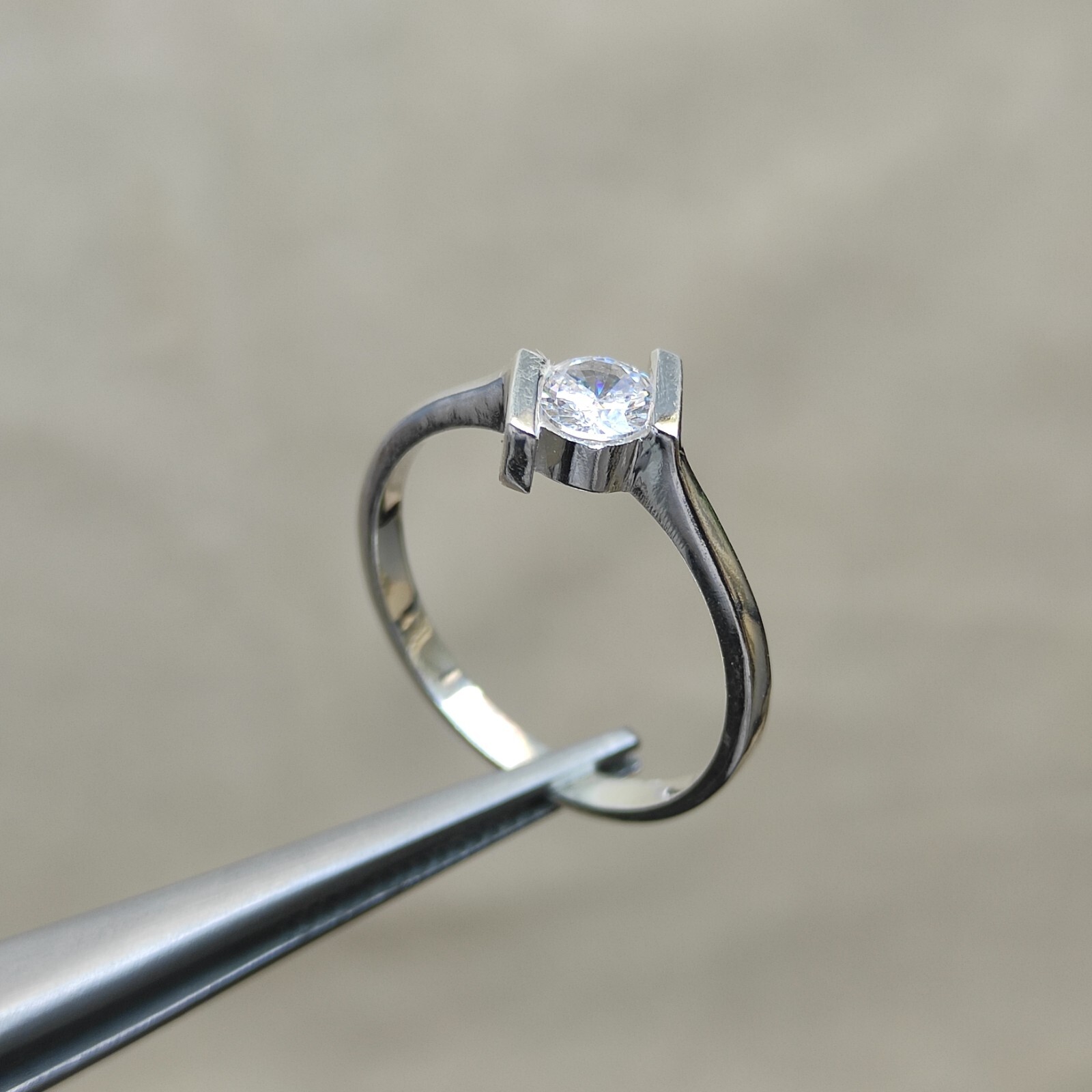 Amazing white simulant diamond ring | American diamond ring | Ring gift C6889