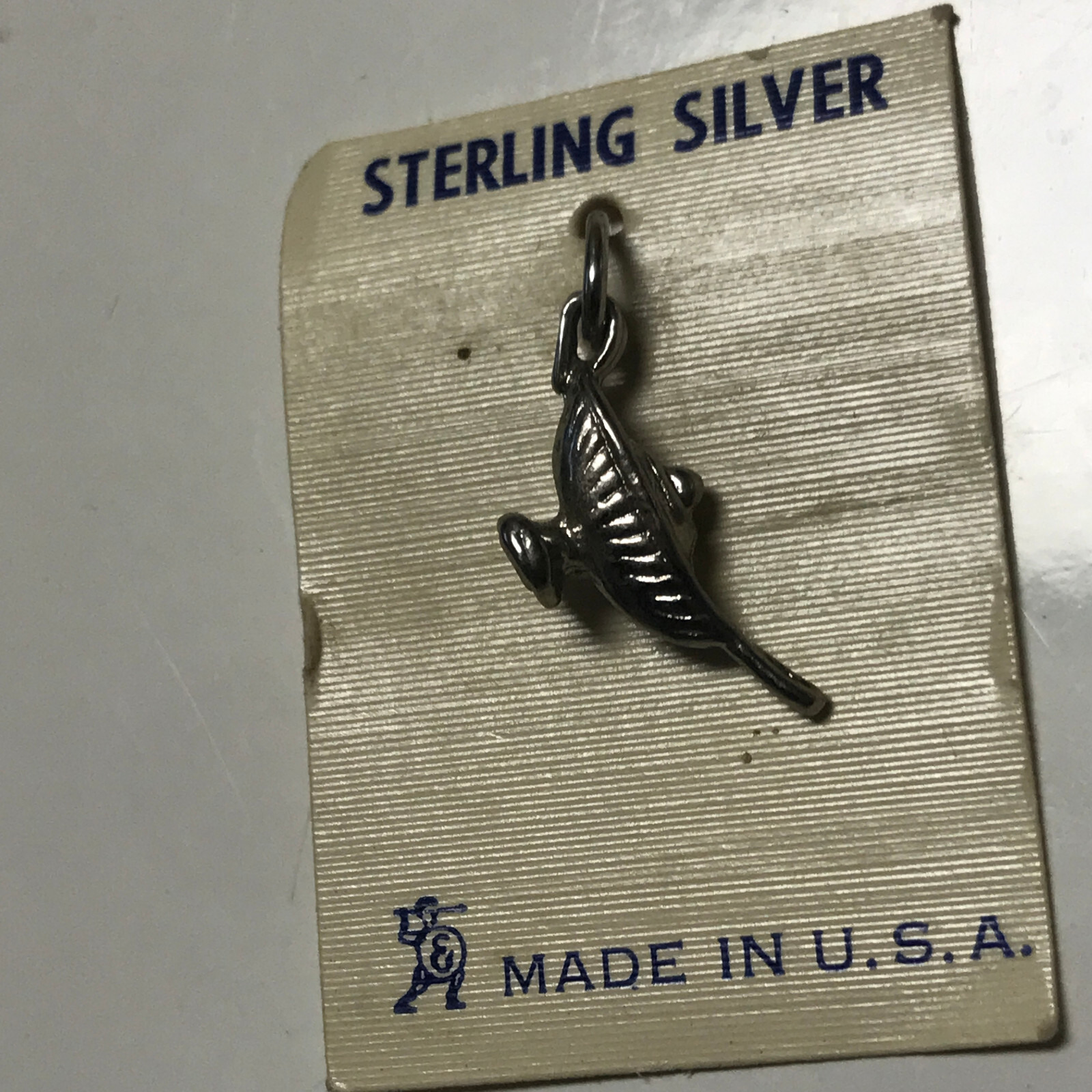 Sterling Silver Vintage Genie Lamp Charm Pendant Apprx 3/4″ Made in USA