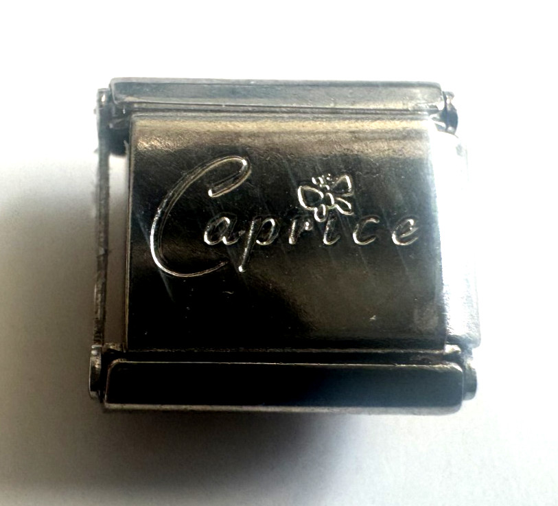 “DIET COKE” Logo Italian CHARM Bracelet CAPRICE Link Compatible with 9mm