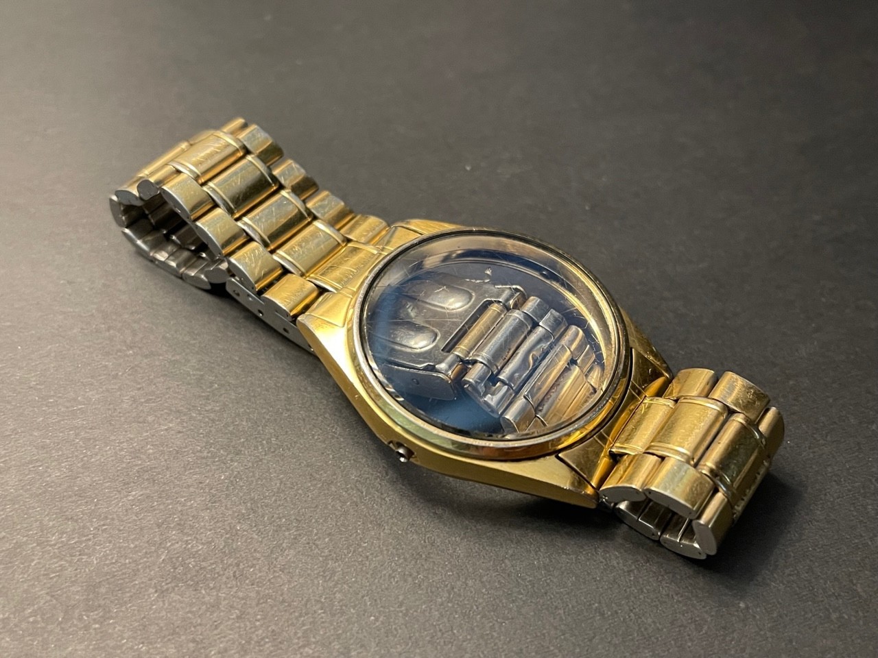 Vintage Seiko B13 19 Band and Case for 5C23-8009 Used Parts Repair Worn Vtg
