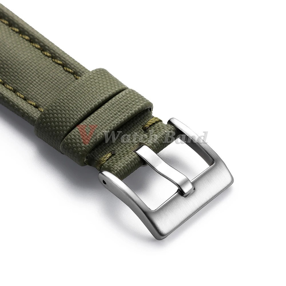 Watch Band Premium Sailcloth Strap 18mm 19mm 21mm Durable Nylon Quick Release