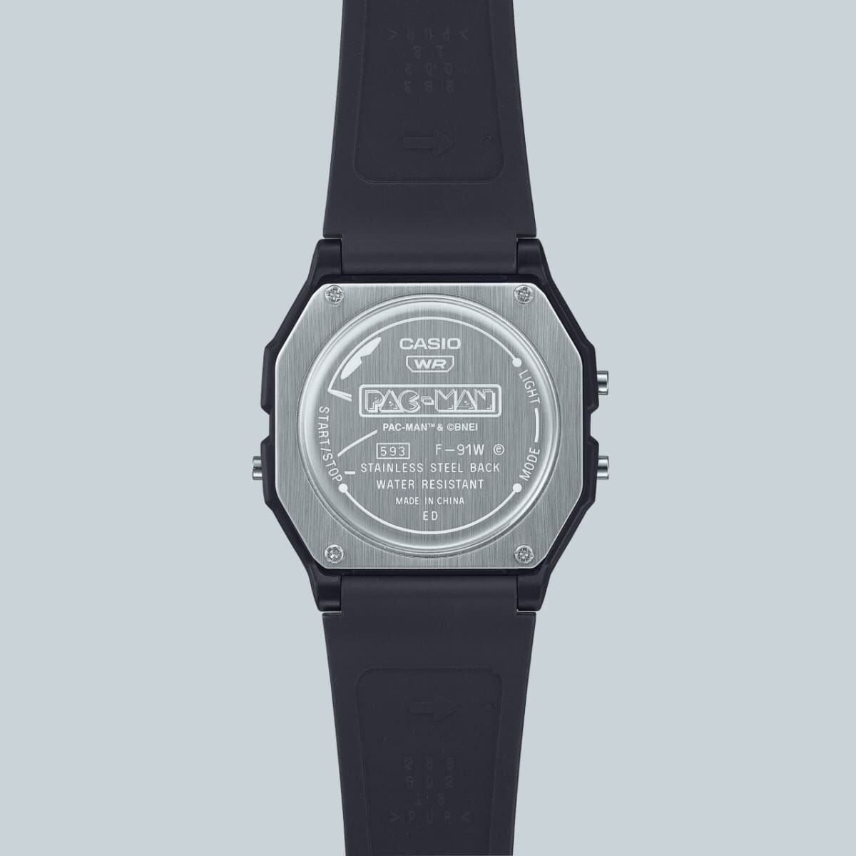CASIO CLASSIC Men’s Watch F-91WPC-1AJR Black Pac-Man collaboration LIMITED