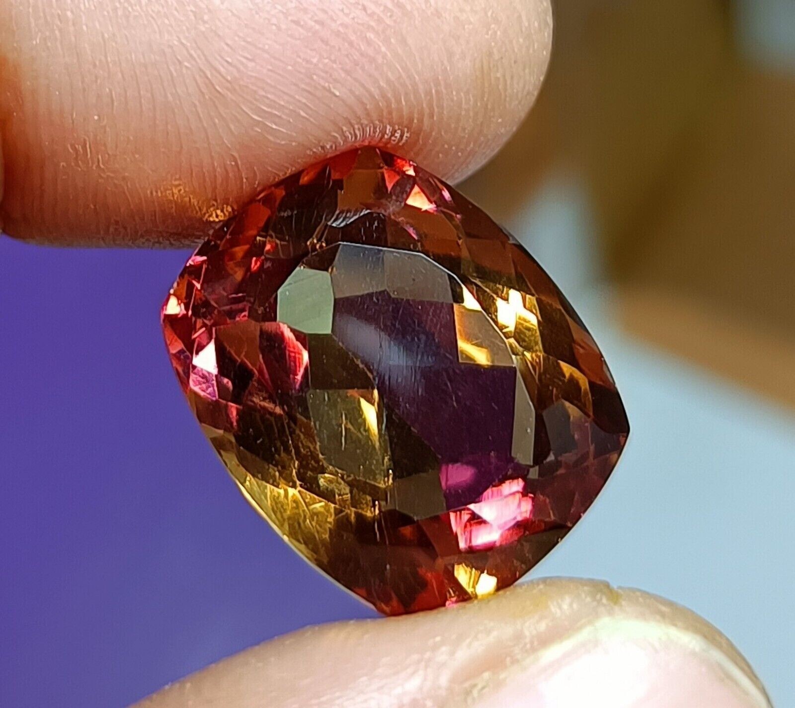 NATURAL Zultanite (7 Color-Change) Cushion Cut Loose Flawless GEMSTONE 8.00 Ct