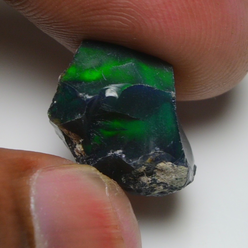 Natural Ethiopian Black Opal Rough 8.90 Ct – Ideal for Jewelry, Welo Fire Opal
